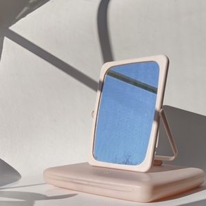 PINK MARY KAY VINTAGE MIRROR